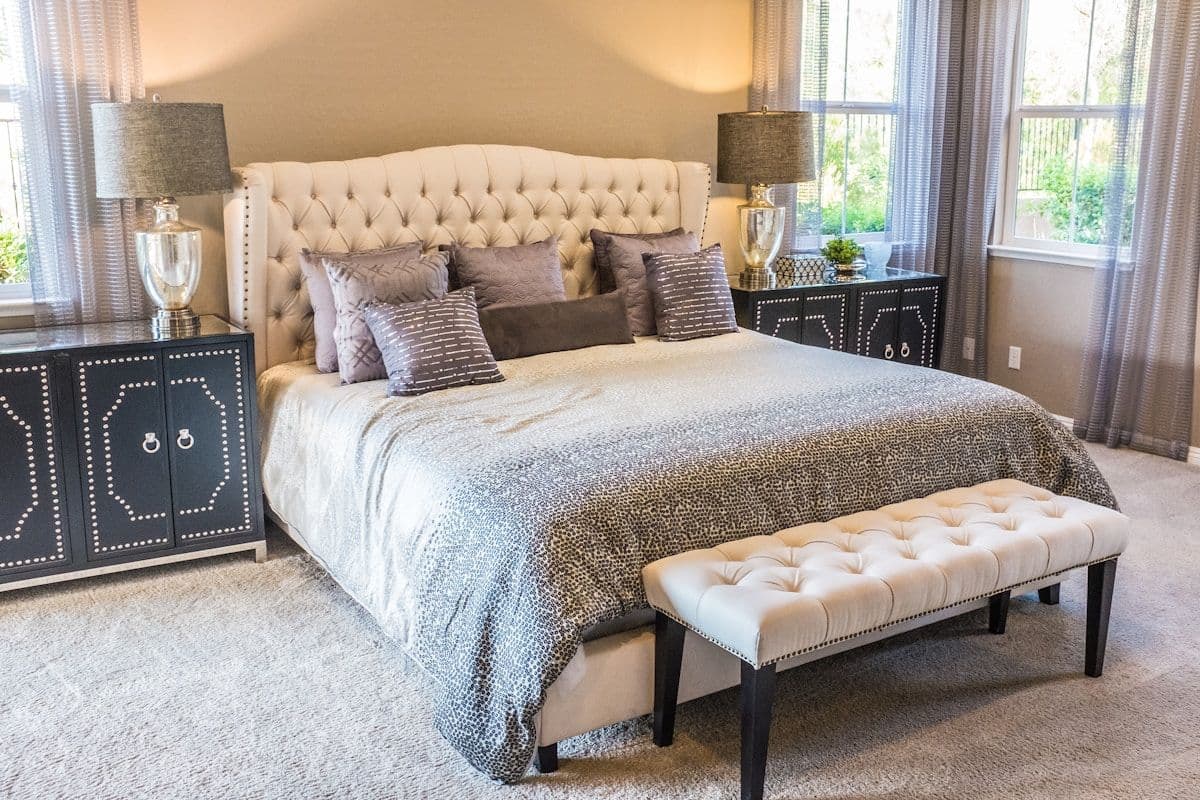 Japanese Oak Platform Bed
